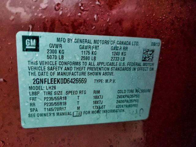 Chevrolet Equinox Lt Image 11