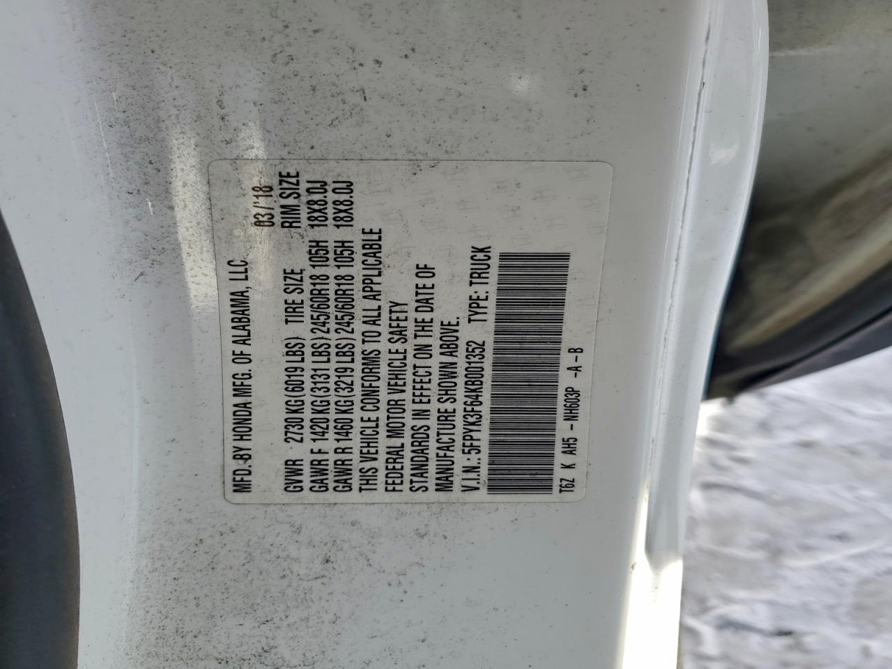 Honda Ridgeline Rtl Image 8