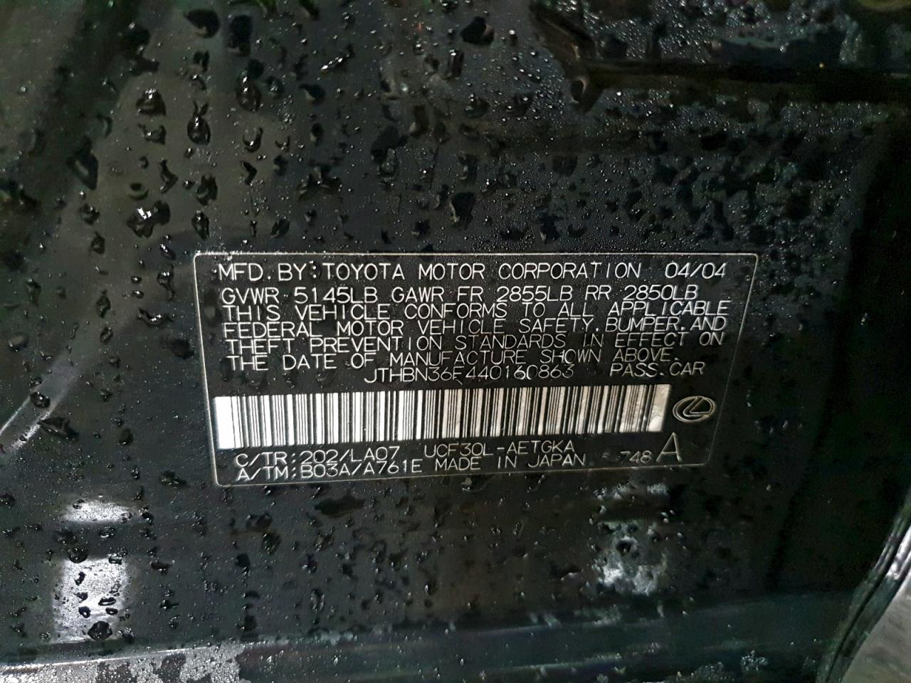 Lexus LS 430 Image 9