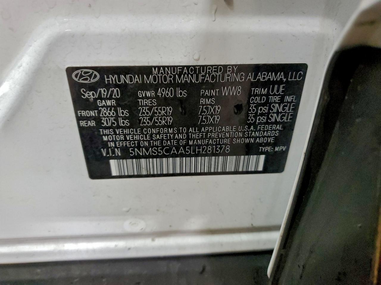 Hyundai SANTA FE Limited Image 14