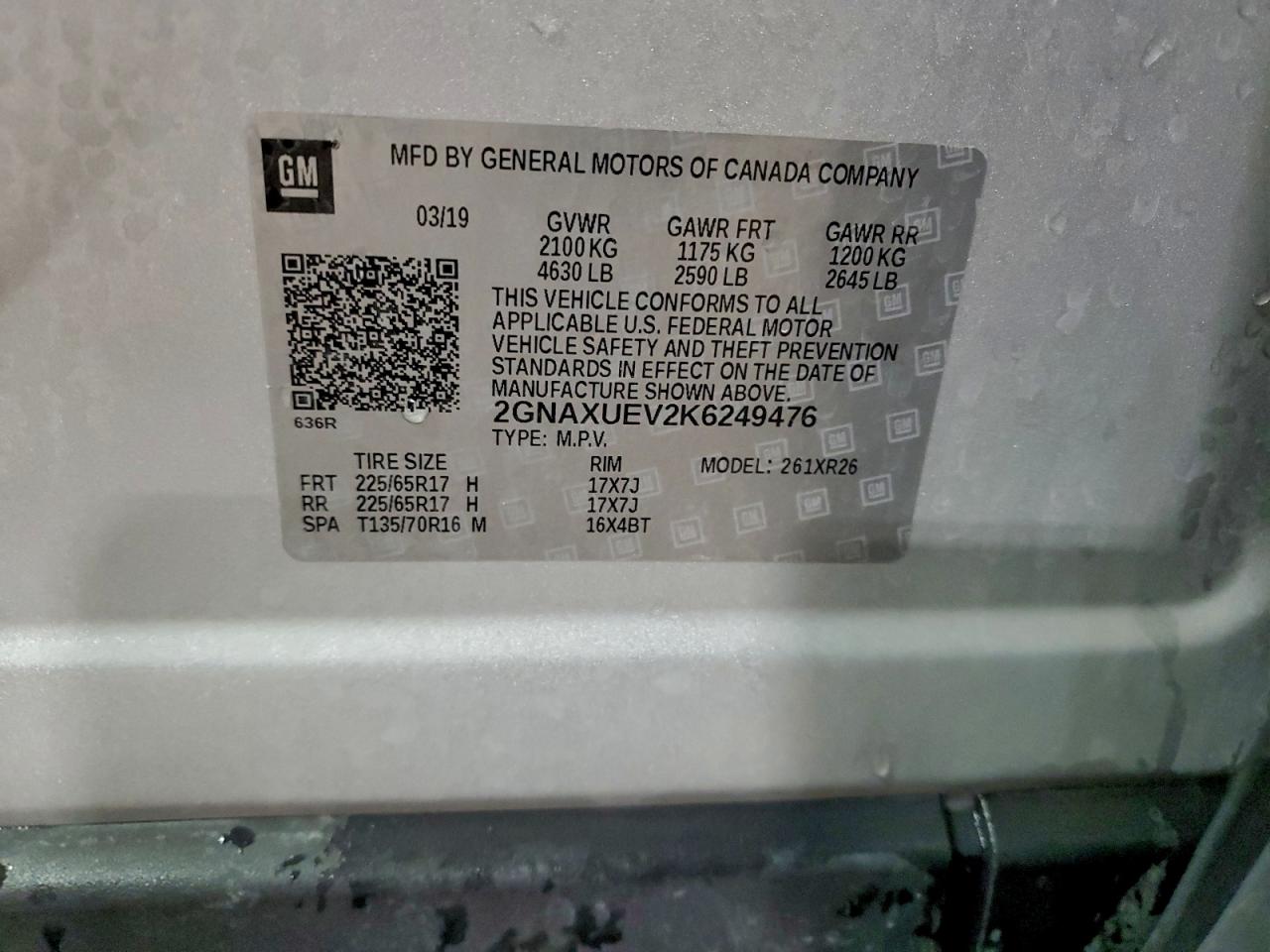 Chevrolet Equinox Lt Image 10